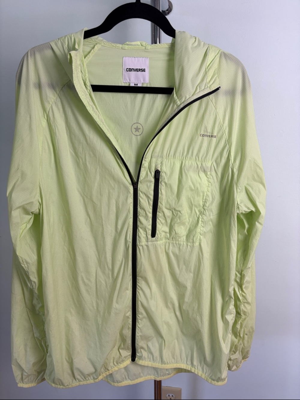 Converse windbreaker hoodie